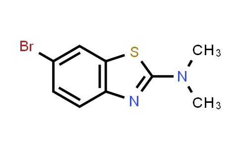 CAS No. 75104-96-0, 6-Bromo-N,N-dimethyl-1,3-benzothiazol-2-amine