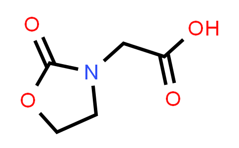 CAS No. 75125-23-4, 2-(2-Oxo-1,3-oxazolidin-3-yl)acetic acid