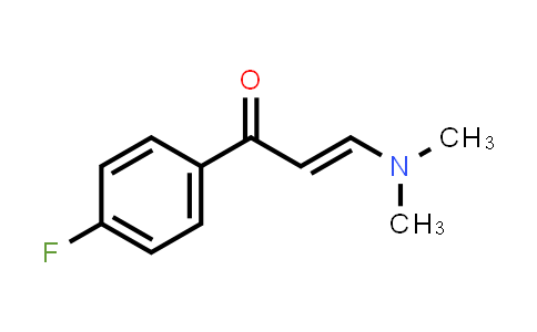 CAS No. 75175-77-8, 3-(Dimethylamino)-1-(4-fluorophenyl)prop-2-en-1-one