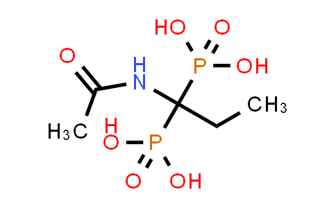 CAS No. 75206-88-1, (1-Acetamidopropane-1,1-diyl)bis(phosphonic acid)