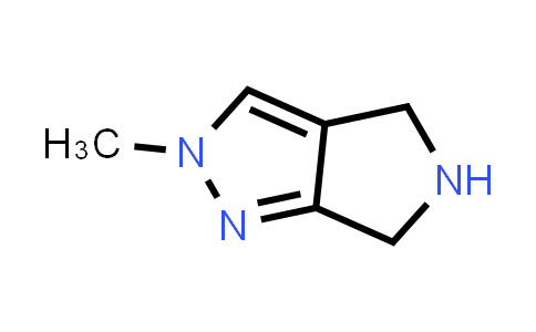 CAS No. 752176-43-5, 2-Methyl-2,4,5,6-tetrahydropyrrolo[3,4-c]pyrazole