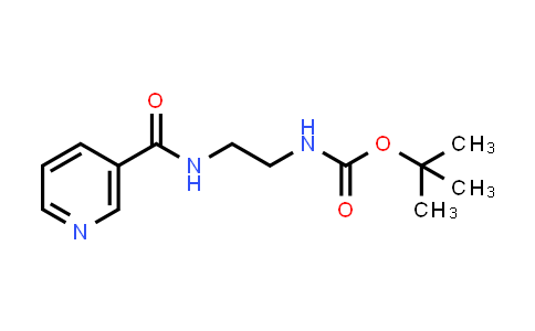 CAS No. 752243-83-7, tert-Butyl 2-(nicotinamido)ethylcarbamate