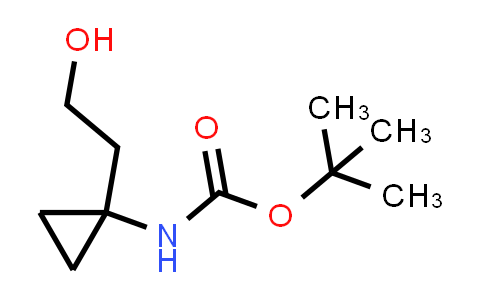 CAS No. 753023-57-3, tert-Butyl [1-(2-hydroxyethyl)cyclopropyl]carbamate