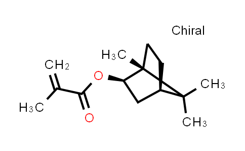 CAS No. 7534-94-3, (1R,2R,4R)-1,7,7-Trimethylbicyclo[2.2.1]heptan-2-yl methacrylate