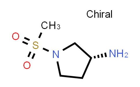 CAS No. 753448-51-0, (R)-1-(Methylsulfonyl)pyrrolidin-3-amine