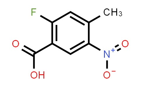 CAS No. 753924-40-2, 2-Fluoro-4-methyl-5-nitrobenzoic acid