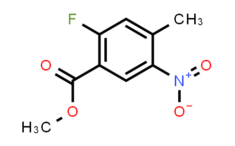 CAS No. 753924-48-0, Methyl 2-fluoro-4-methyl-5-nitrobenzoate