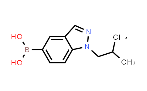 CAS No. 753926-68-0, [1-(2-Methylpropyl)-1H-indazol-5-yl]boronic acid