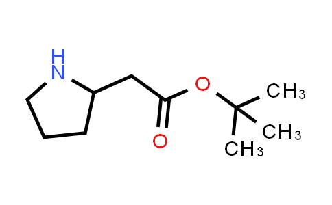 CAS No. 754177-25-8, tert-Butyl 2-(pyrrolidin-2-yl)acetate