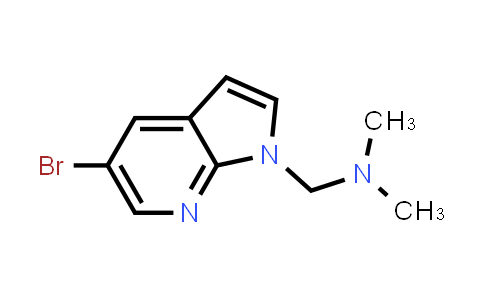 CAS No. 754214-96-5, 1H-Pyrrolo[2,3-b]pyridine-1-methanamine, 5-bromo-N,N-dimethyl-