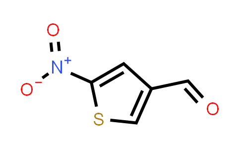 CAS No. 75428-45-4, 5-Nitrothiophene-3-carbaldehyde