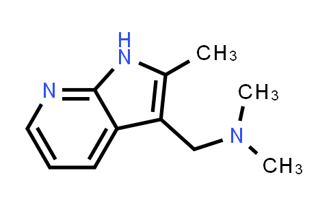 CAS No. 7546-48-7, N,N-Dimethyl(2-methyl-1H-pyrrolo[2,3-b]pyridin-3-yl)methanamine