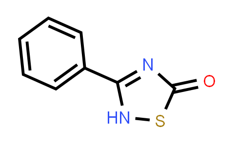 CAS No. 75465-37-1, 3-Phenyl-1,2,4-thiadiazol-5(2H)-one