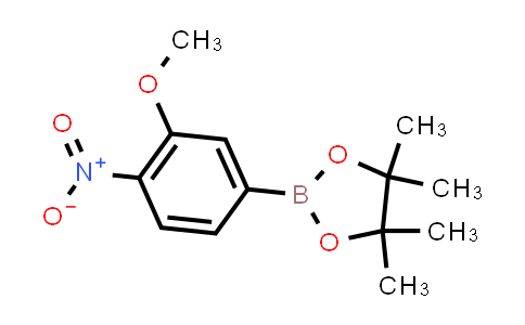 CAS No. 755026-96-1, 2-(3-Methoxy-4-nitrophenyl)-4,4,5,5-tetramethyl-1,3,2-dioxaborolane