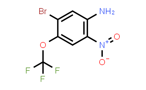 CAS No. 755030-18-3, 5-Bromo-2-nitro-4-(trifluoromethoxy)aniline