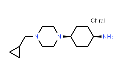 CAS No. 755039-90-8, (1S,4S)-4-(4-(cyclopropylmethyl)piperazin-1-yl)cyclohexanamine