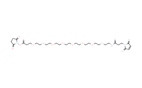 CAS No. 756525-93-6, Mal-amido-PEG8-NHS ester