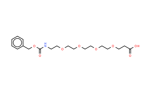 CAS No. 756526-00-8, Cbz-NH-PEG4-C2-acid