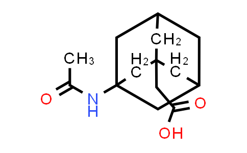 CAS No. 75667-93-5, (3-Acetylamino-adamantan-1-yl)-acetic acid