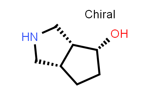 CAS No. 756785-10-1, rel-((3aR,4R,6aS)-Octahydrocyclopenta[c]pyrrol-4-ol)
