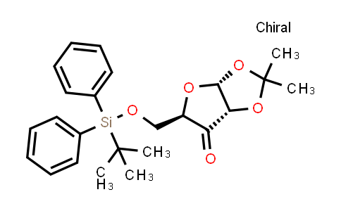 CAS No. 75783-45-8, (3aR,5R,6aS)-5-(((tert-Butyldiphenylsilyl)oxy)methyl)-2,2-dimethyldihydrofuro[2,3-d][1,3]dioxol-6(3aH)-one