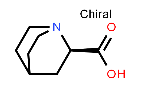 CAS No. 757899-36-8, 1-Azabicyclo[2.2.2]octane-2-carboxylic acid, (2R)-