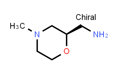 CAS No. 757910-97-7, [(2R)-4-methylmorpholin-2-yl]methanamine