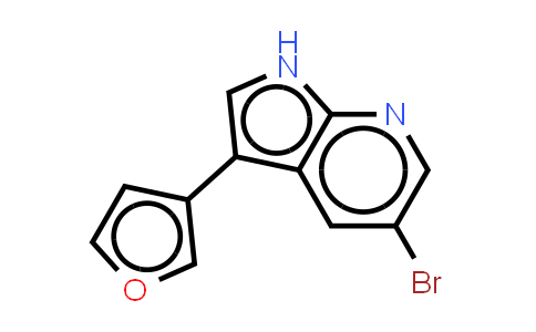 MC570523 | 757977-98-3 | H-Pyrrolo[2,3-b]pyridine, 5-bromo-3-(3-furanyl)-