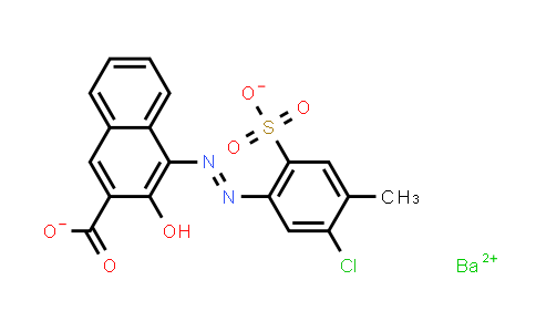 CAS No. 7585-41-3, Barium 4-(5-chloro-4-methyl-2-sulphonatophenyl)azo-3-hydroxy-2-naphthoate