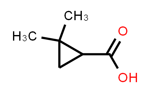CAS No. 75885-59-5, 2,2-Dimethylcyclopropanecarboxylic acid