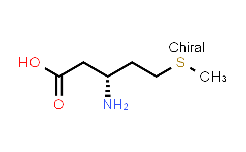 CAS No. 75946-25-7, (R)-3-Amino-5-(methylthio)pentanoic acid