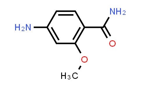 CAS No. 75955-30-5, 4-Amino-2-methoxybenzamide