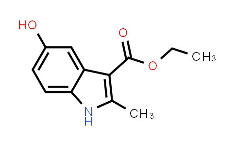 CAS No. 7598-91-6, Ethyl 5-hydroxy-2-methyl-1H-indole-3-carboxylate