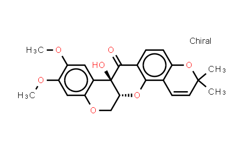CAS No. 76-80-2, Tephrosin
