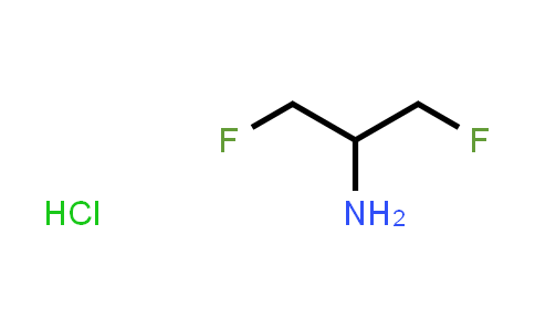 CAS No. 760-25-8, 2-Propanamine, 1,3-difluoro-, hydrochloride (1:1)