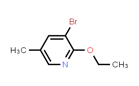 CAS No. 760207-82-7, 3-Bromo-2-ethoxy-5-methylpyridine