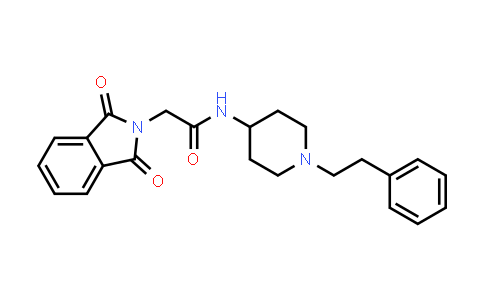 CAS No. 761368-60-9, 2H-Isoindole-2-acetamide, 1,3-dihydro-1,3-dioxo-N-[1-(2-phenylethyl)-4-piperidinyl]-