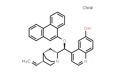 CAS No. 761434-36-0, (9S)-9-(9-Phenanthrenyloxy)cinchonan-6'-ol