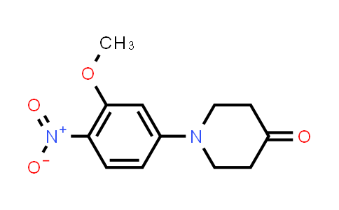 CAS No. 761440-64-6, 1-(3-methoxy-4-nitrophenyl)piperidin-4-one