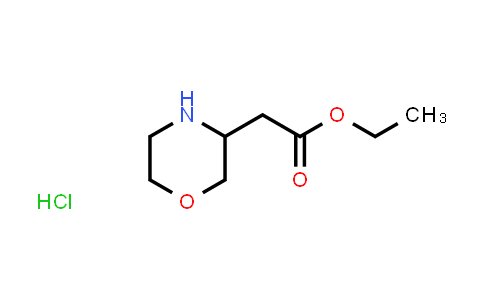 CAS No. 761460-01-9, Ethyl 2-(morpholin-3-yl)acetate hydrochloride