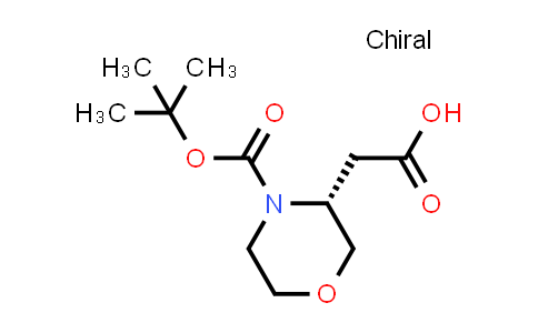 CAS No. 761460-03-1, (R)-2-(4-(tert-Butoxycarbonyl)morpholin-3-yl)acetic acid