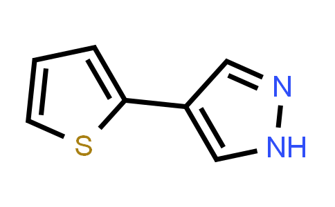 CAS No. 76153-66-7, 4-(Thiophen-2-yl)-1H-pyrazole