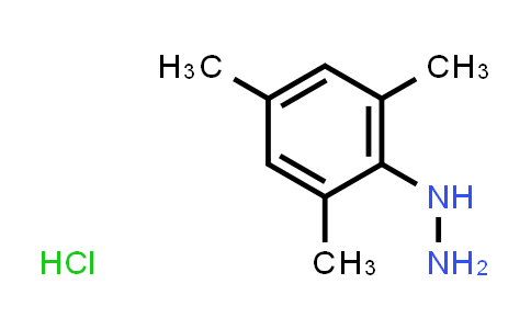 CAS No. 76195-82-9, 2,4,6-Trimethylphenylhydrazine hydrochloride