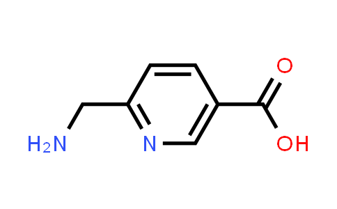 CAS No. 76196-67-3, 6-(Aminomethyl)nicotinic acid