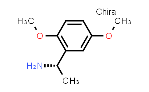 CAS No. 76279-28-2, Benzenemethanamine, 2,5-dimethoxy-α-methyl-, (αS)-