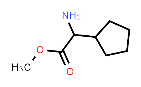 CAS No. 763078-53-1, methyl 2-amino-2-cyclopentylacetate