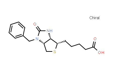 CAS No. 76335-62-1, (3aS,4S,6aR)-Hexahydro-2-oxo-1-(phenylmethyl)-1H-thieno[3,4-d]imidazole-4-pentanoic acid