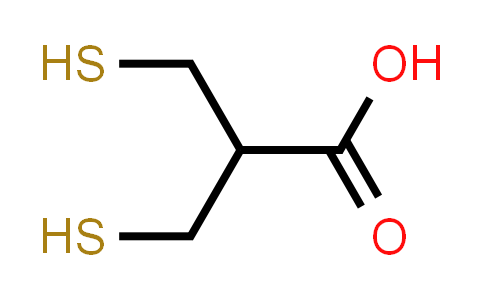 CAS No. 7634-96-0, 3-mercapto-2-(mercaptomethyl)propanoic acid