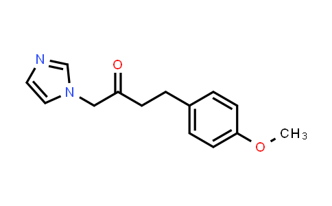 CAS No. 763881-08-9, 1-(1H-Imidazol-1-yl)-4-(4-methoxyphenyl)butan-2-one