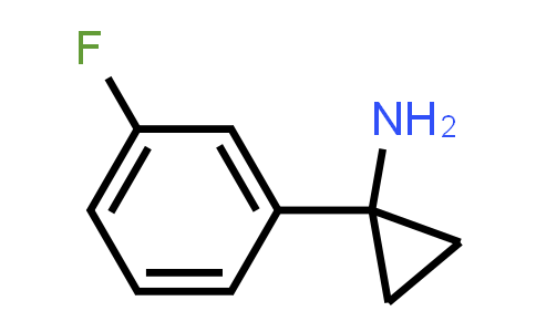 CAS No. 764647-70-3, 1-(3-Fluorophenyl)cyclopropan-1-amine